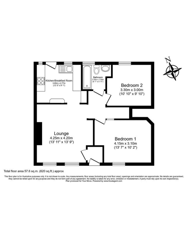 Beautiful 2 bedroom flat , front and back garden  Main Photo