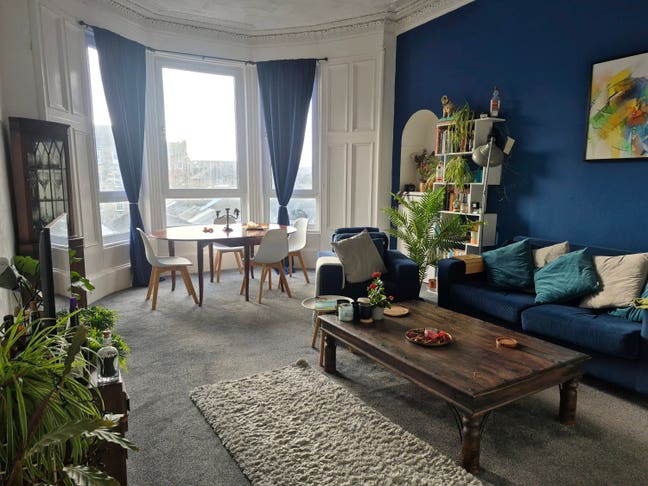 Room in chill flat Glasgow Southside Main Photo