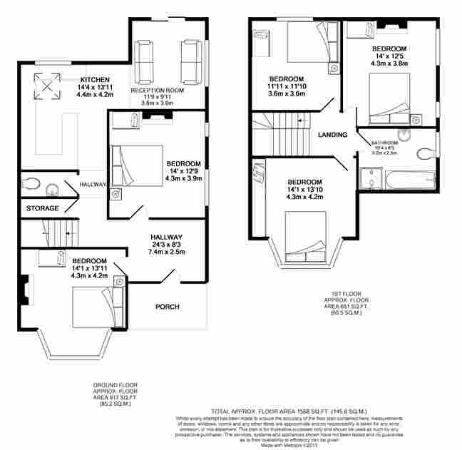 4 rooms available I Polygon l &pound;710.95 per month  Main Photo