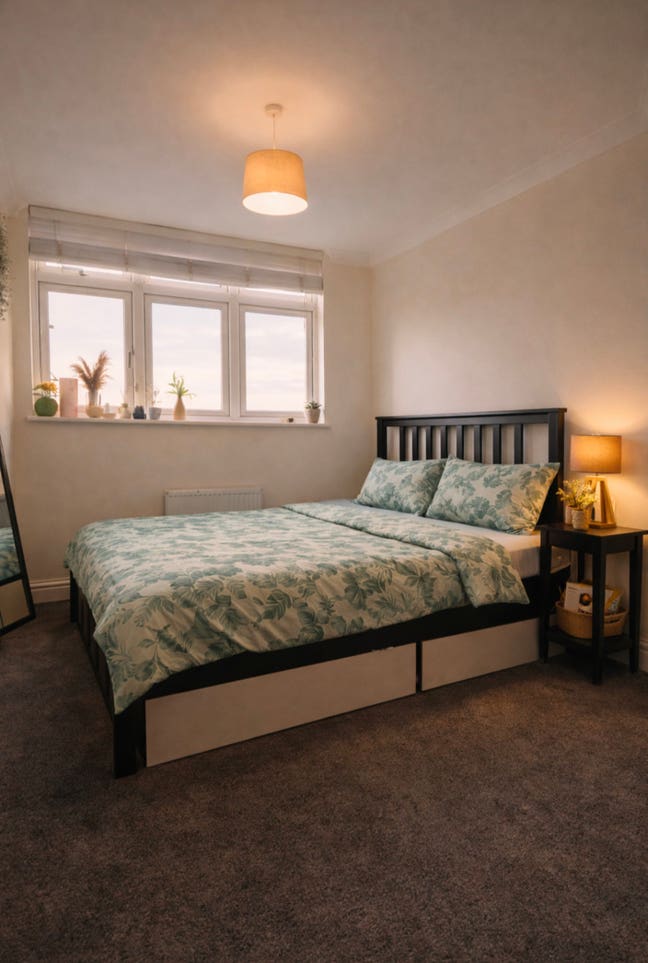 Spacious Bright Double Room in Split-Level Flat Main Photo