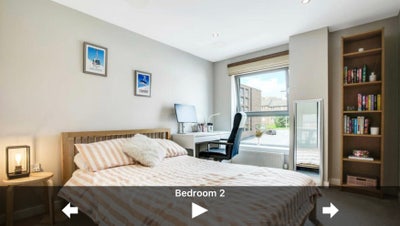 Bright double room in Modern Flat Main Photo