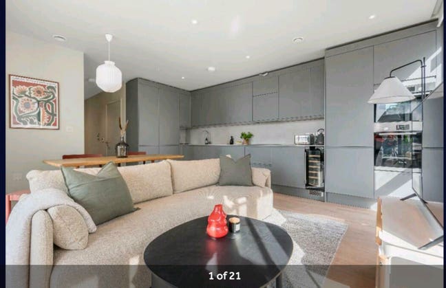 2 rooms in modern flat in Bermondsey Main Photo