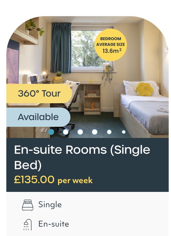 Student room tenancy takeover - &pound;127.00 Main Photo