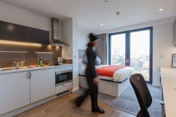 Luxury Studio Apartment at True Glasgow Main Photo