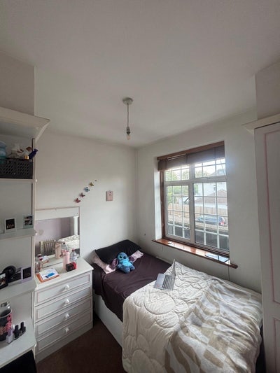 Single bed with single wardrobe, chest drawer  Main Photo
