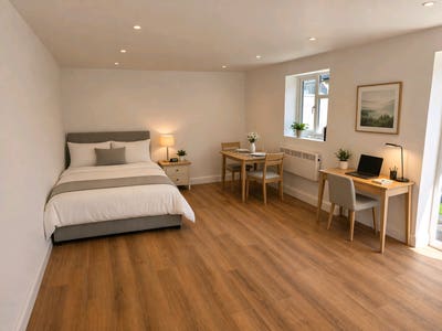 1 bed studio. Walking distance from station Main Photo