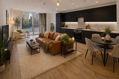 New build 2 bed 2 bath in Elephant & Castle Main Photo