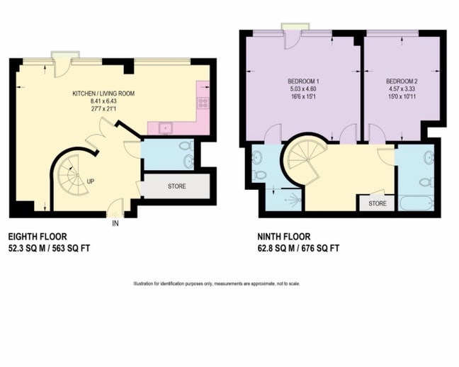 2Bedroom 3Bath Lotf in S1 Top Floor View  Main Photo