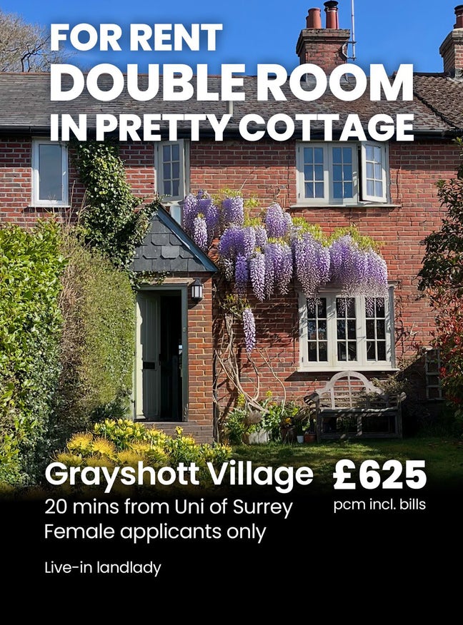 For Rent Double room in pretty cottage Main Photo