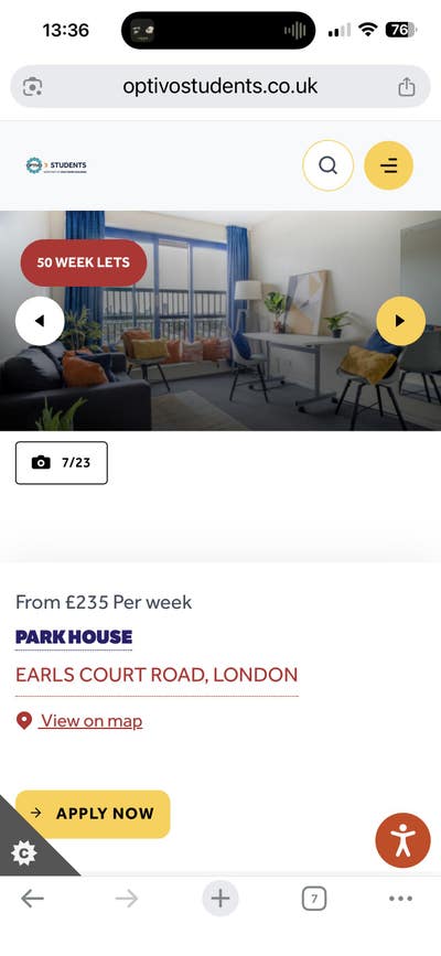 Student Accommodation Summer Sublet Main Photo