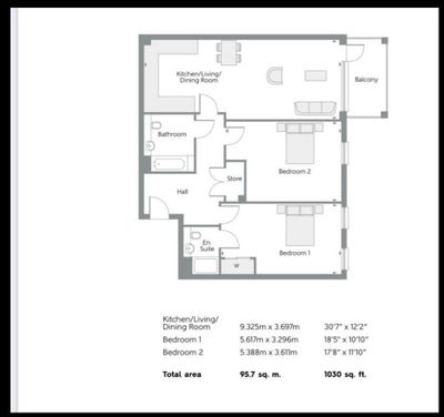 En-suite double bedroom Main Photo