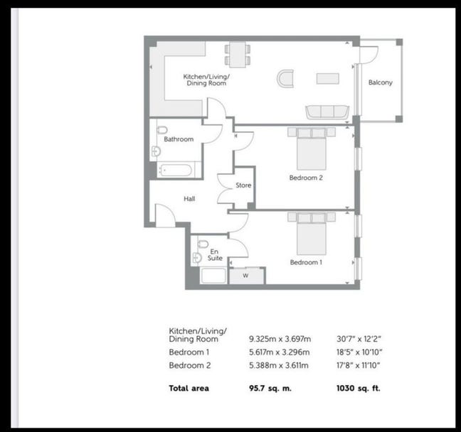 En-suite double bedroom Main Photo